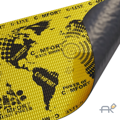 Шумоизоляция Comfort mat G2 толщина 2 мм(0.5x0.7)(Vespa)